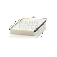 Фильтр салона MANN-FILTER CU 2746